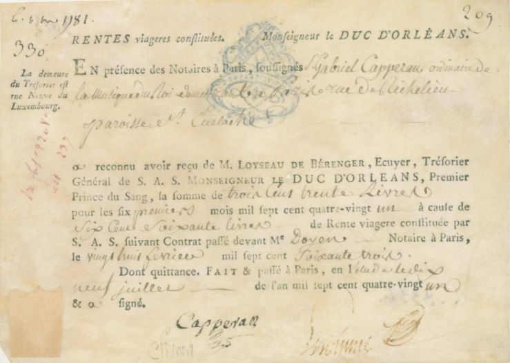 Capperan, Gabriel - Receipt of Payment Signed