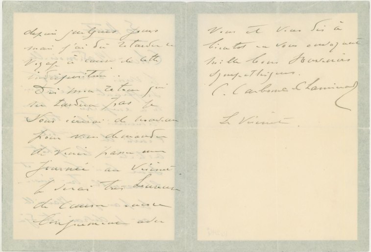 Chaminade, Cécile - Autograph Letter Signed