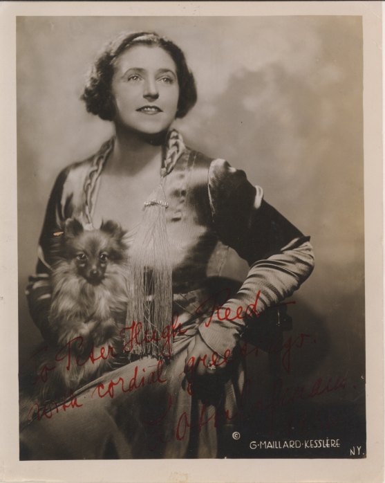 Lehmann, Lotte - Photograph Signed