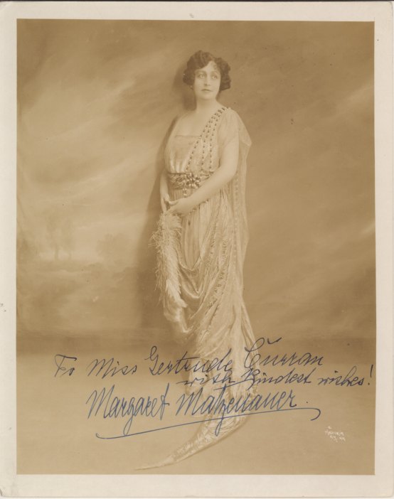 Matzenauer, Margaret - Photograph Signed