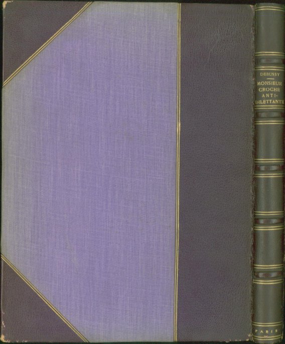 Debussy, Claude - Monsieur Croche: Antidilettante.