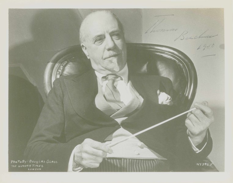 Beecham, Sir Thomas - Photograph Signed