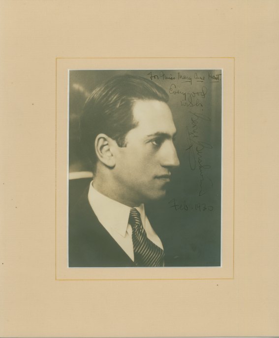 Gershwin, George - Photograph Signed