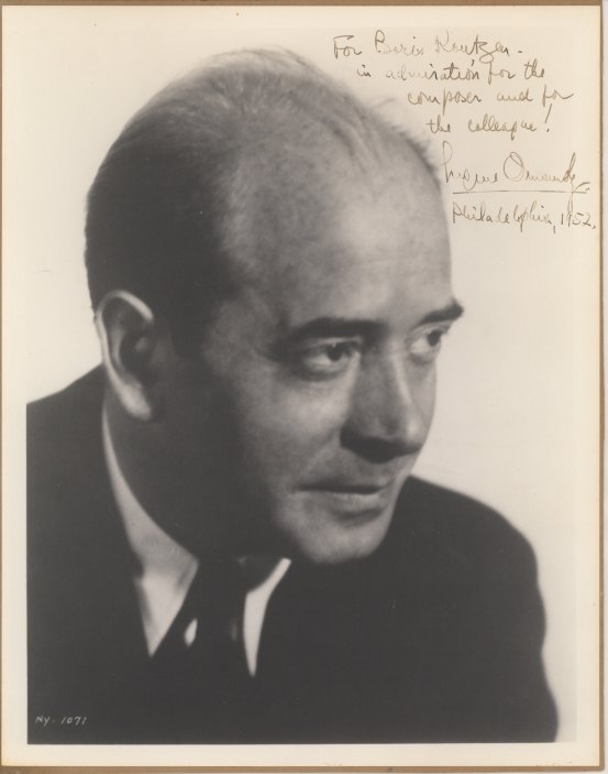 Ormandy, Eugene - Photograph Signed