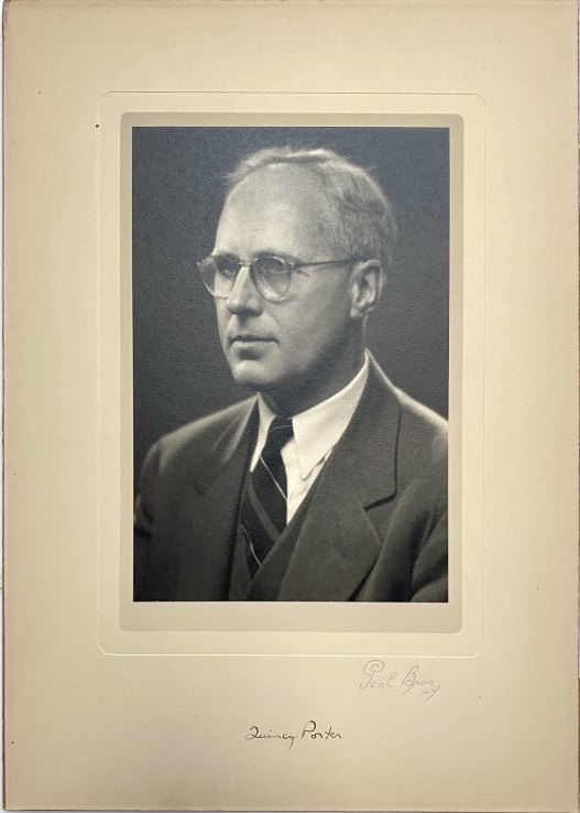 Porter, Quincy - Original Photograph Signed