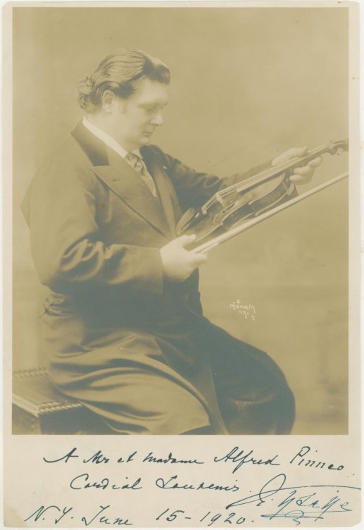 Ysaÿe, Eugène - Photograph Signed